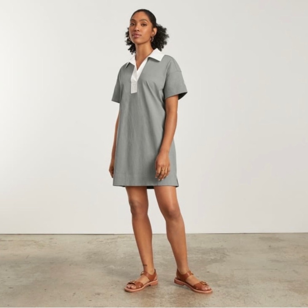 Everlane Organic Cotton Polo Dress